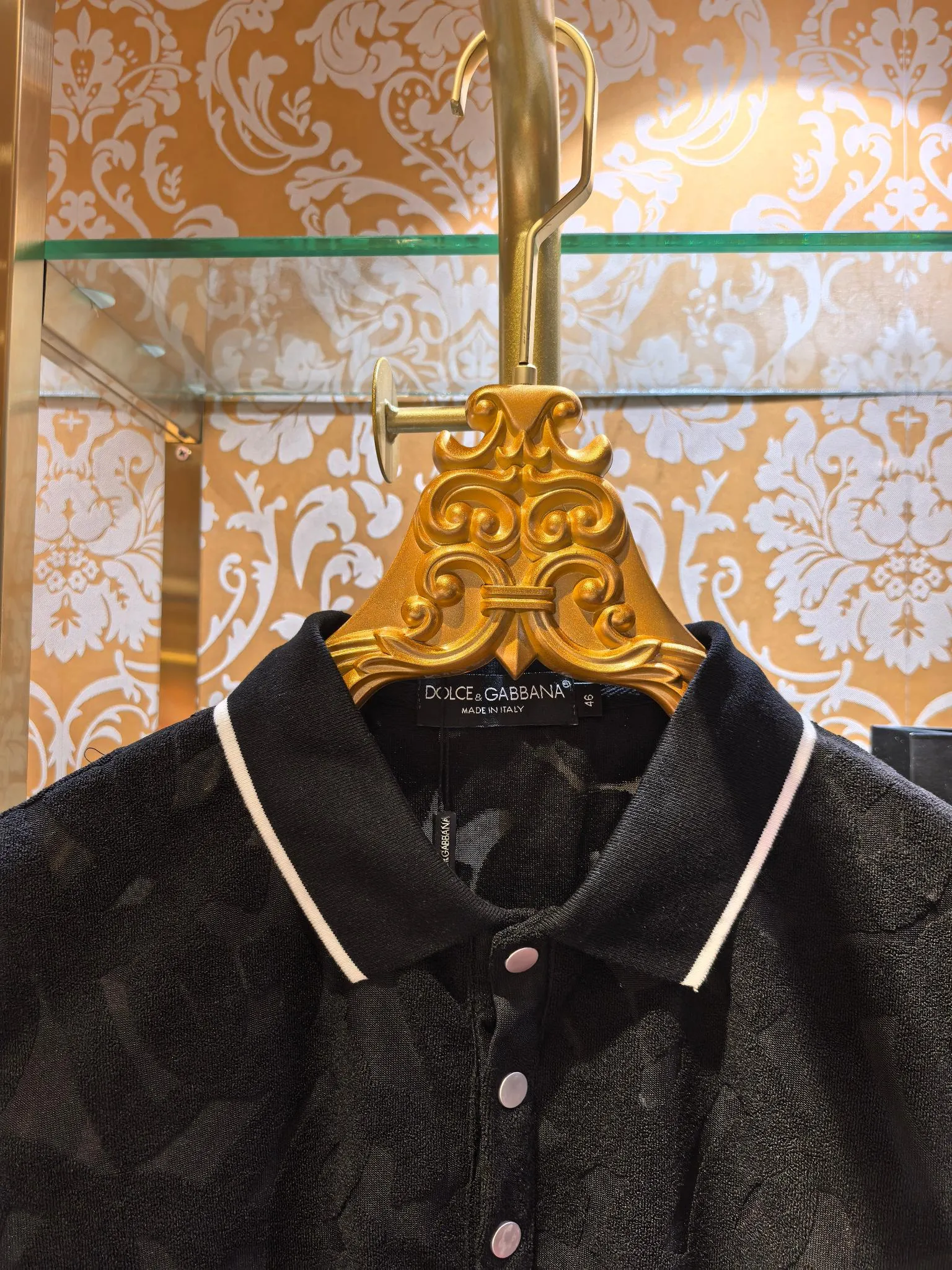 𝘿𝙊𝙇𝘾𝙀 & 𝙂𝘼𝘽𝘽𝘼𝙉𝘼 New Arrival polo DG Breathable Sizes 46 48 50 52